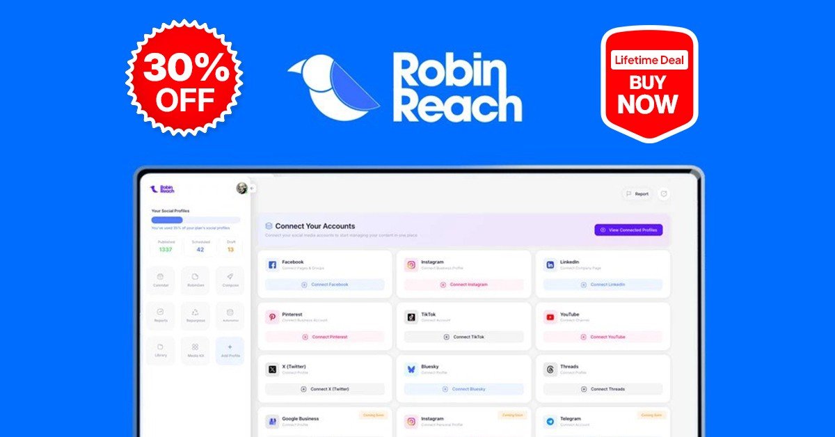 Robinreach Lifetime Deal