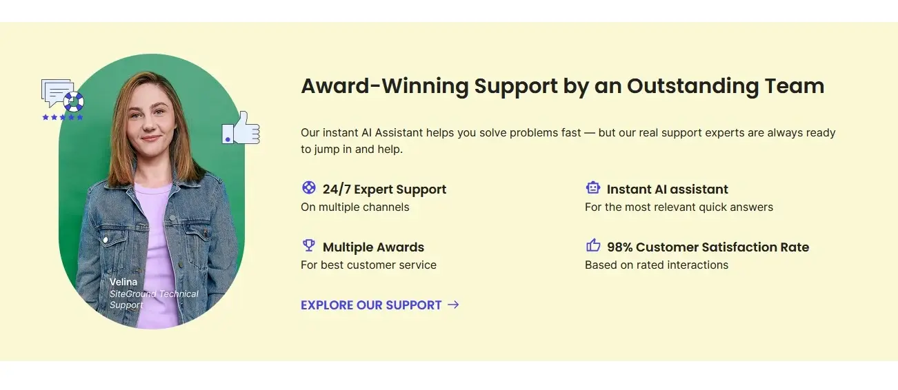 Siteground feature
