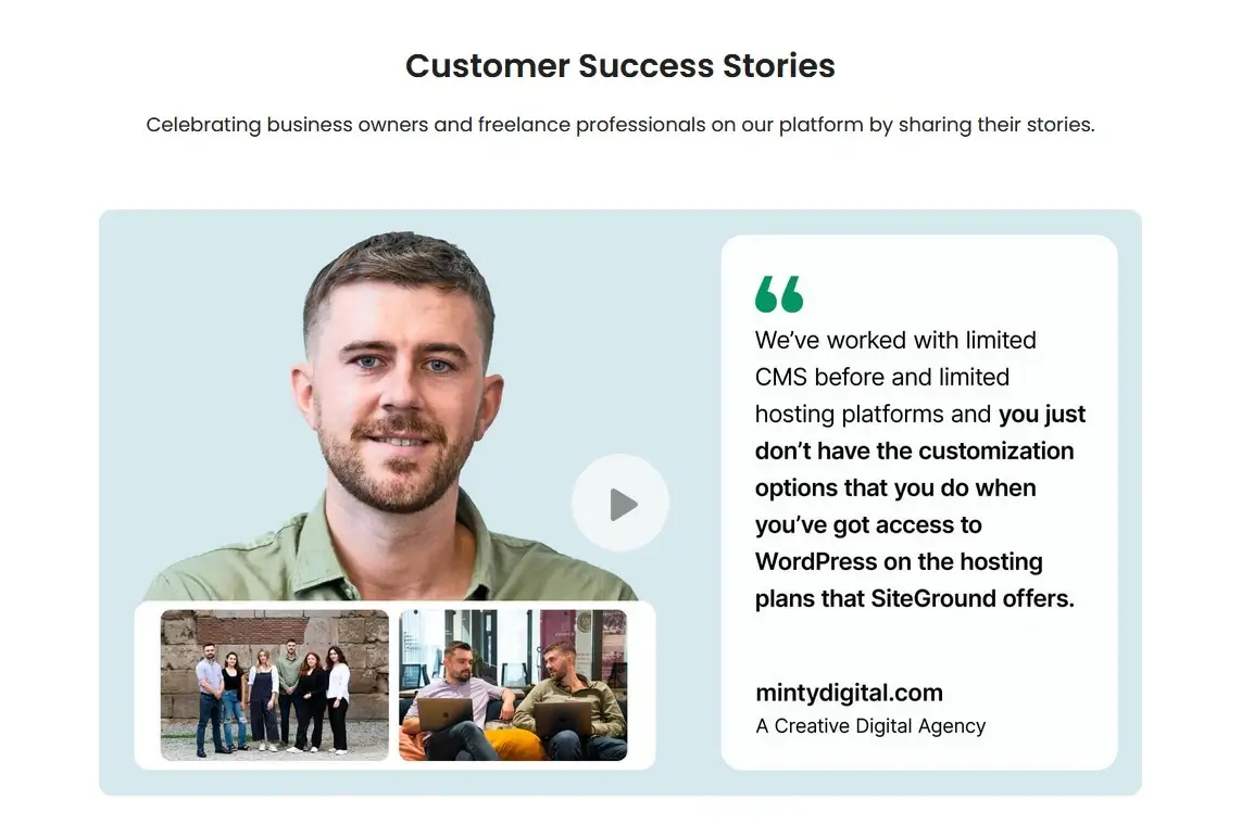 Siteground review