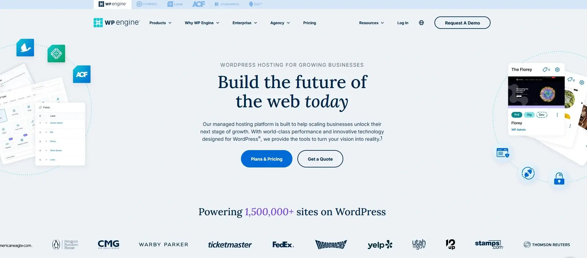 wp engine features