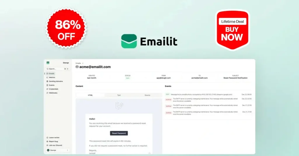 Emailit Lifetime Deal Review