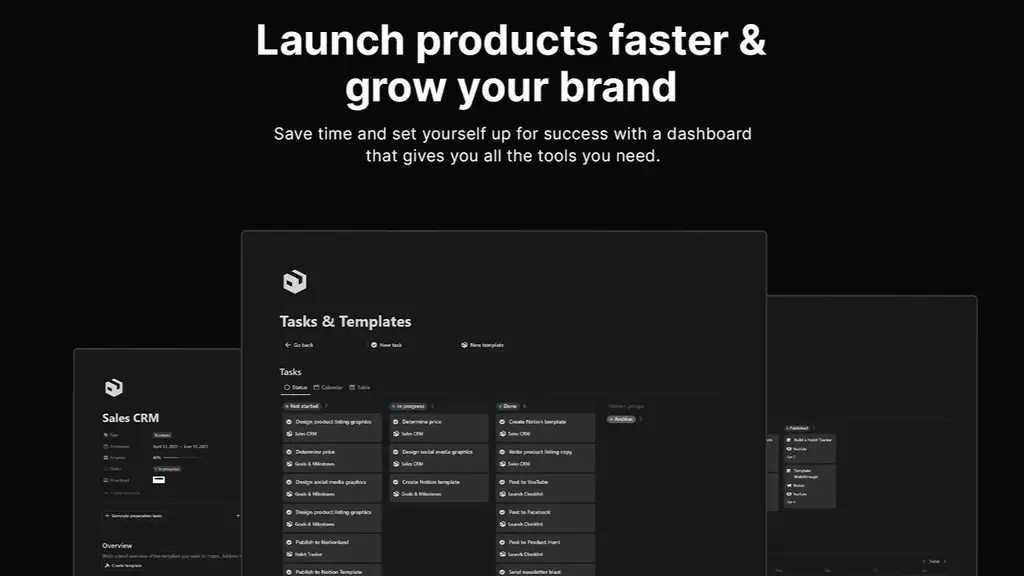 Notion Template Creator Dashboard Lifetime Deal Review