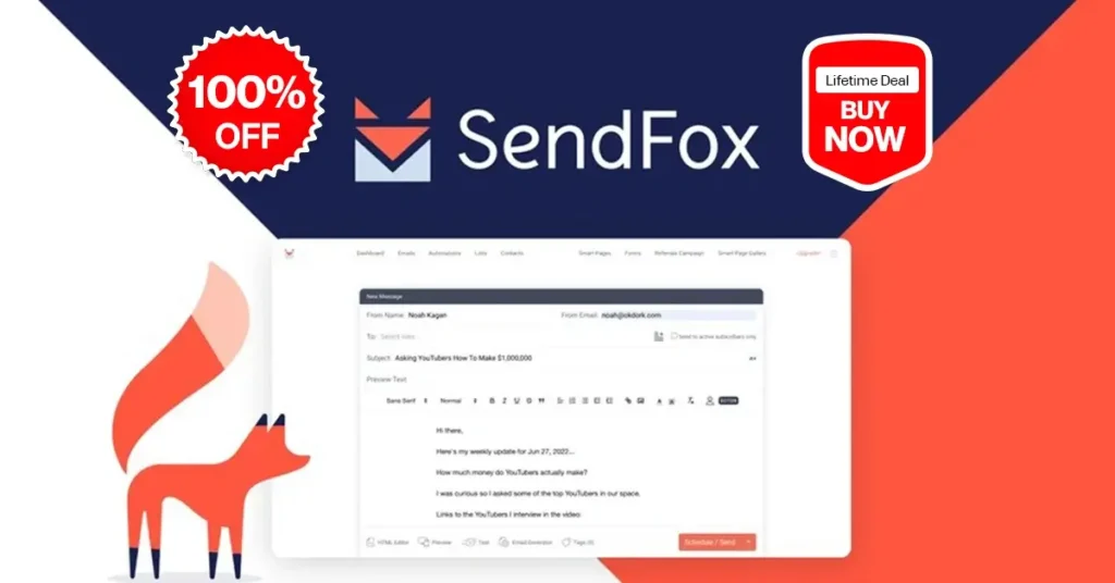 Sendfox Lifetime Deal Review