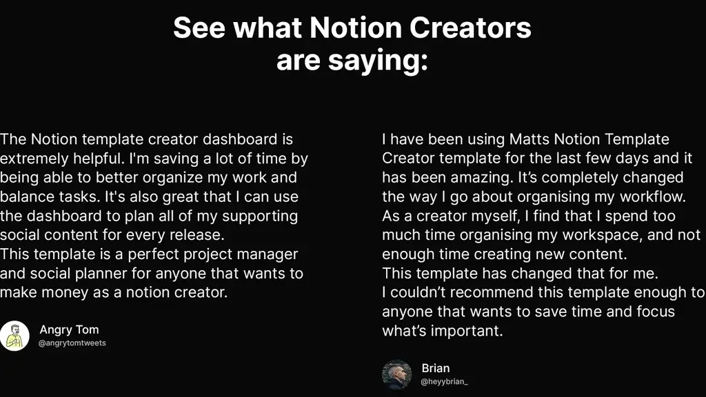 Notion Template Creator Dashboard Lifetime Deal Review