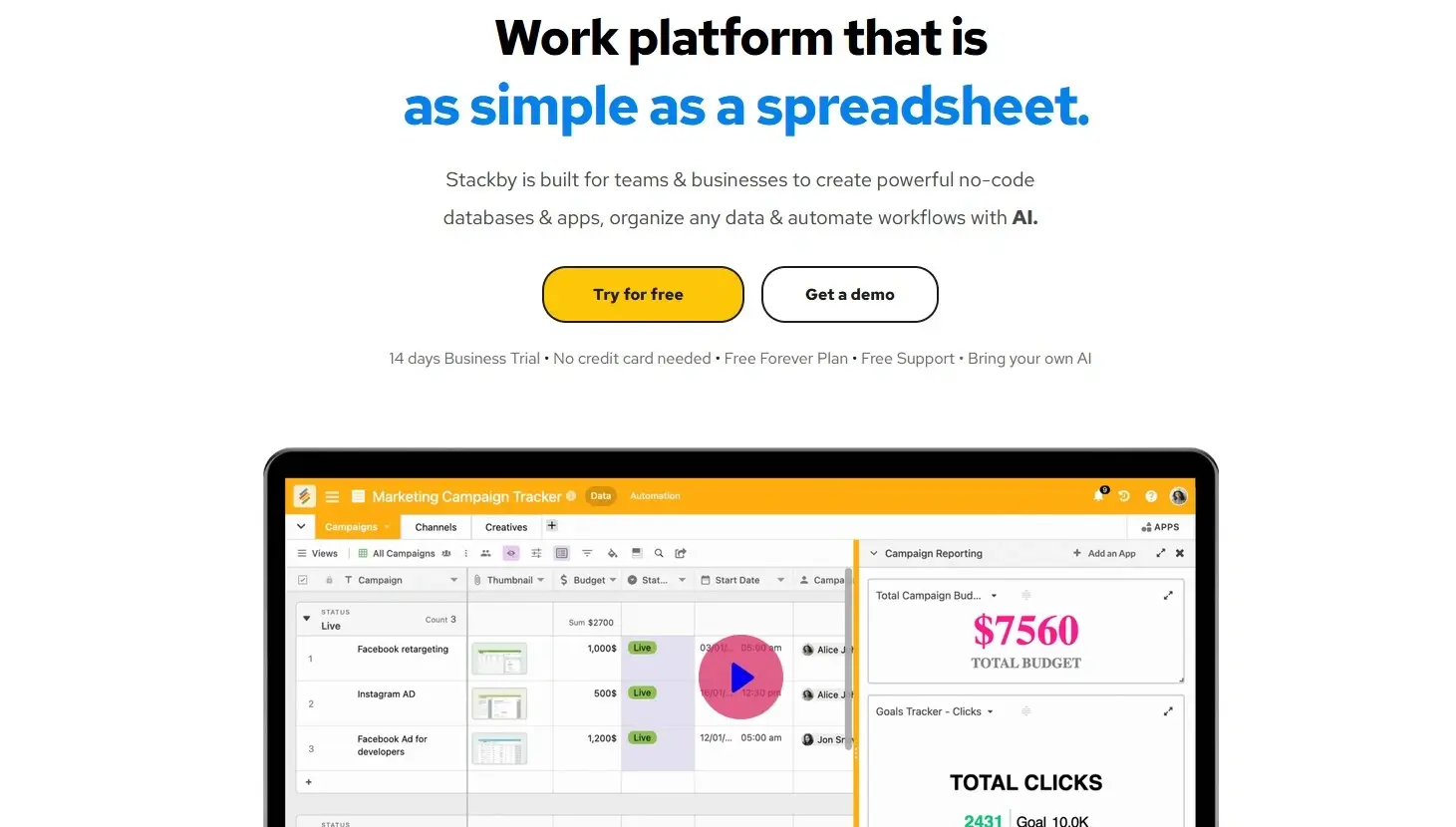 Stackby Lifetime Deal Review