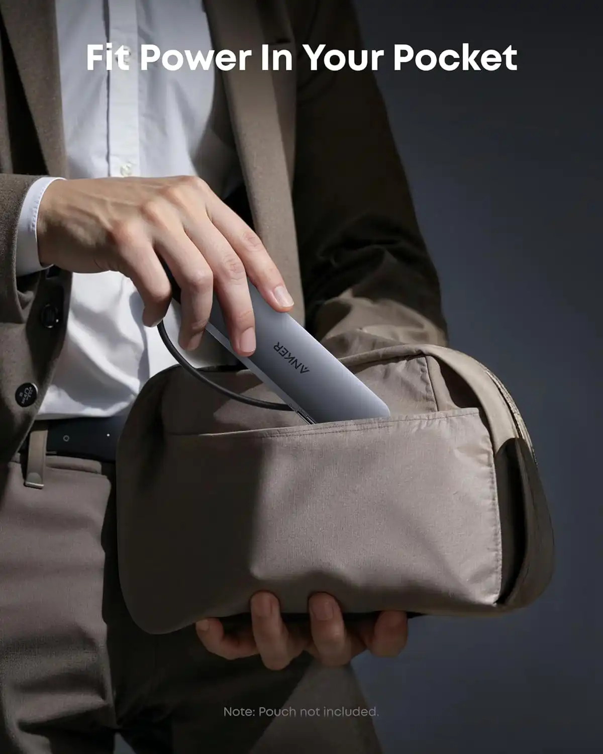 Anker USB C Hub, 7-in-1 Multi-Port USB Adapter for Laptops, 4K@60Hz USB C to HDMI Splitter, 3xUSBA & C 3.0 Data Ports, SDTF Card, for Type C Devices (Charger Not I