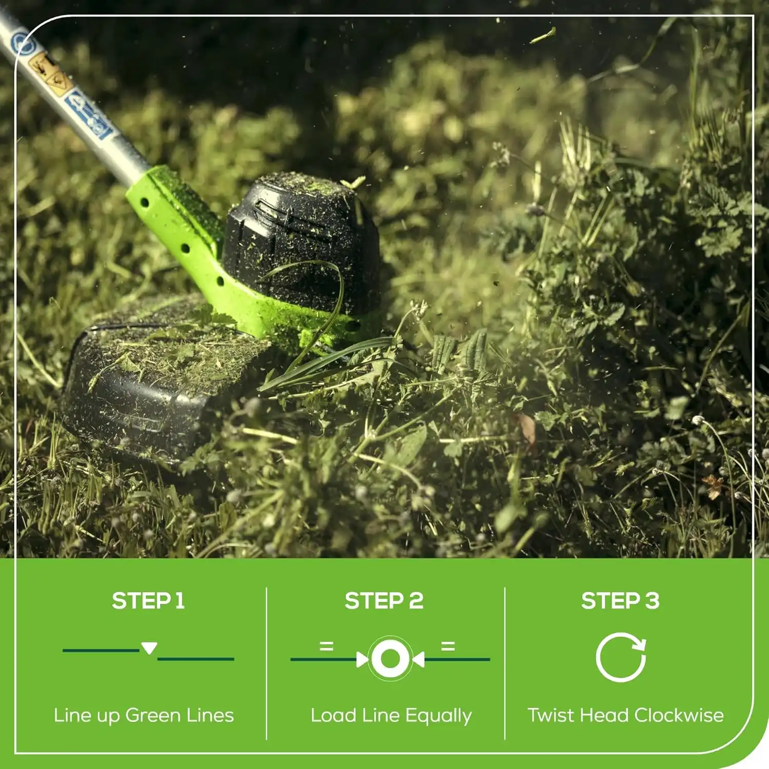 Greenworks 40V Lawn Care Combo Kit, Trimmer & Blower for Edging & Leaf Cleanup