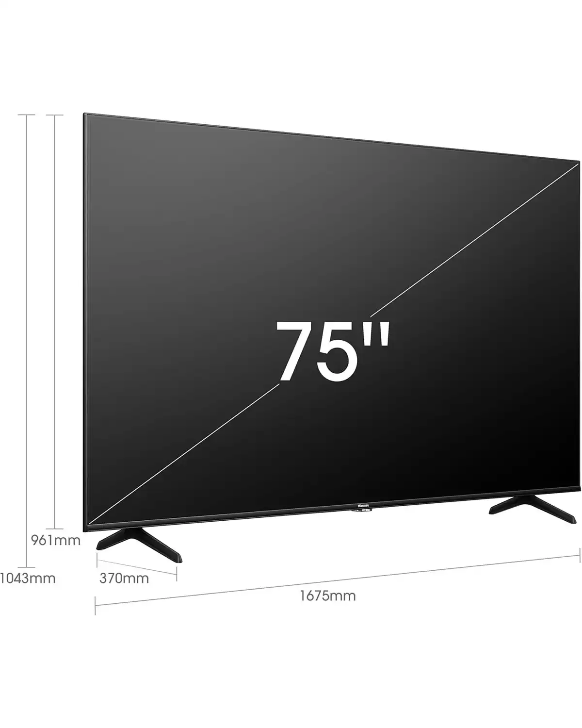 Hisense 75” Class U6 Series ULED 4K Smart Fire TV
