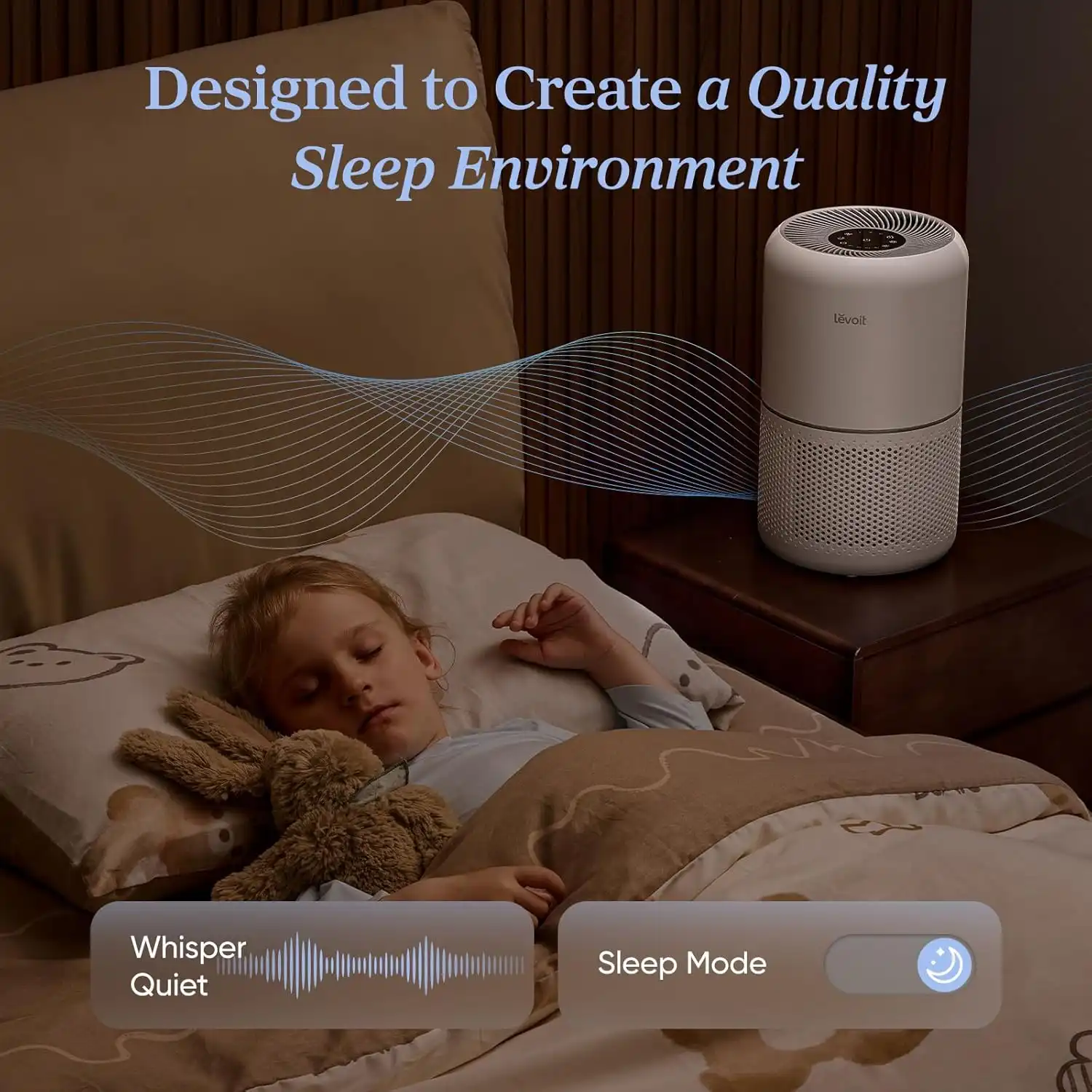 LEVOIT Air Purifier for Allergies Pet Hairs