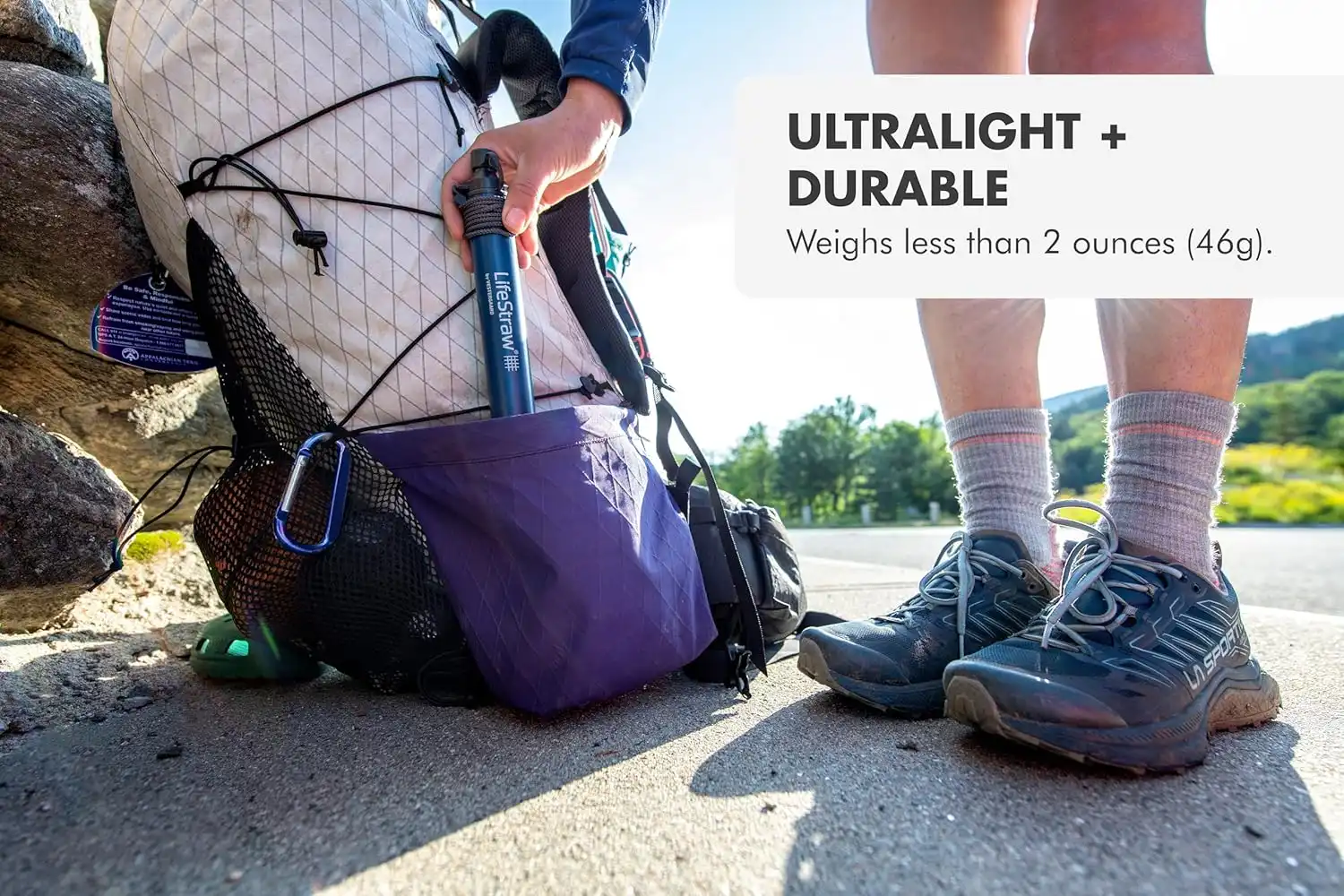 LifeStraw Personal Water Filter for Hiking,Travel, and Emergency Preparedness