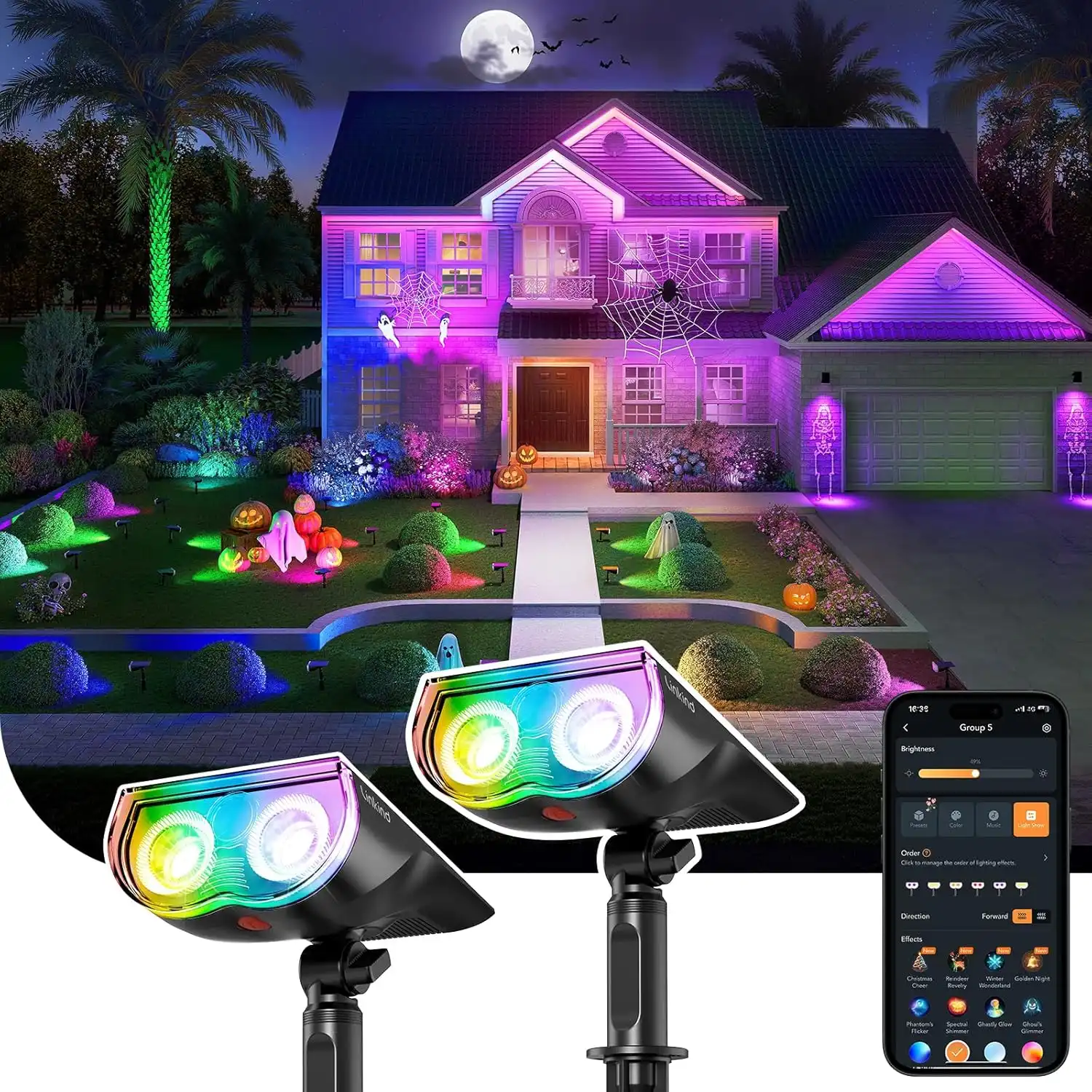 Linkind Smart Spot Lights Outdoor SL5C