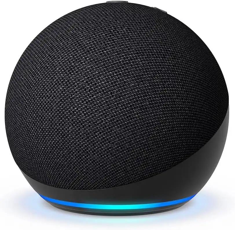 Amazon Echo Dot, Vibrant sounding Alexa speaker great for bedroom