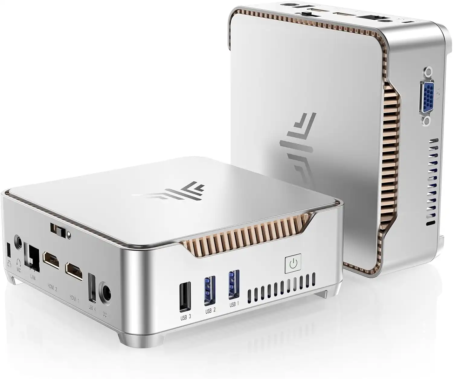 KAMRUI GK3Plus Mini PC, 16GB RAM 512GB M.2 SSD Mini Computers,12th Alder Lake N95