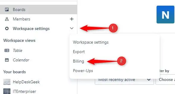 how to cancel trello premium