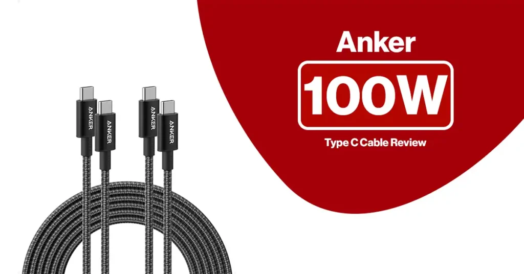 Anker 100W Type C Cable