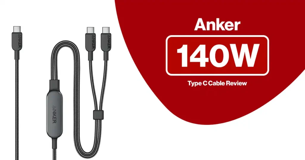 Anker 140W Type C Cable