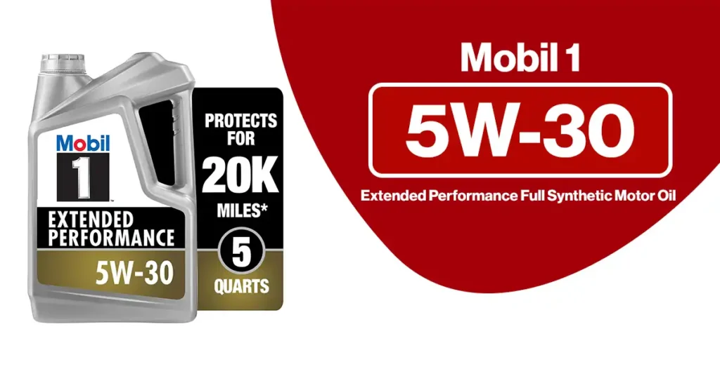 Mobil 1 Extended Performance Full Synthetic Motor Oil 5W-30
