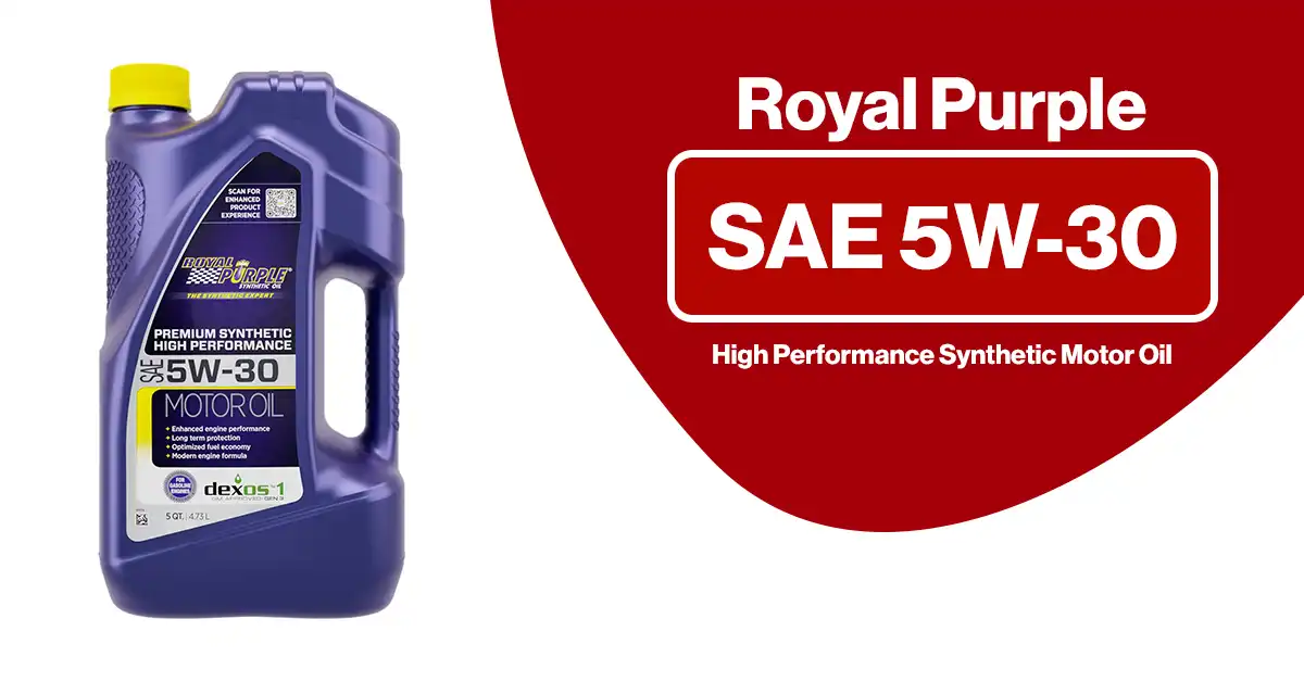 Royal Purple SAE 5W-30 High Performance Synthetic Motor Oil