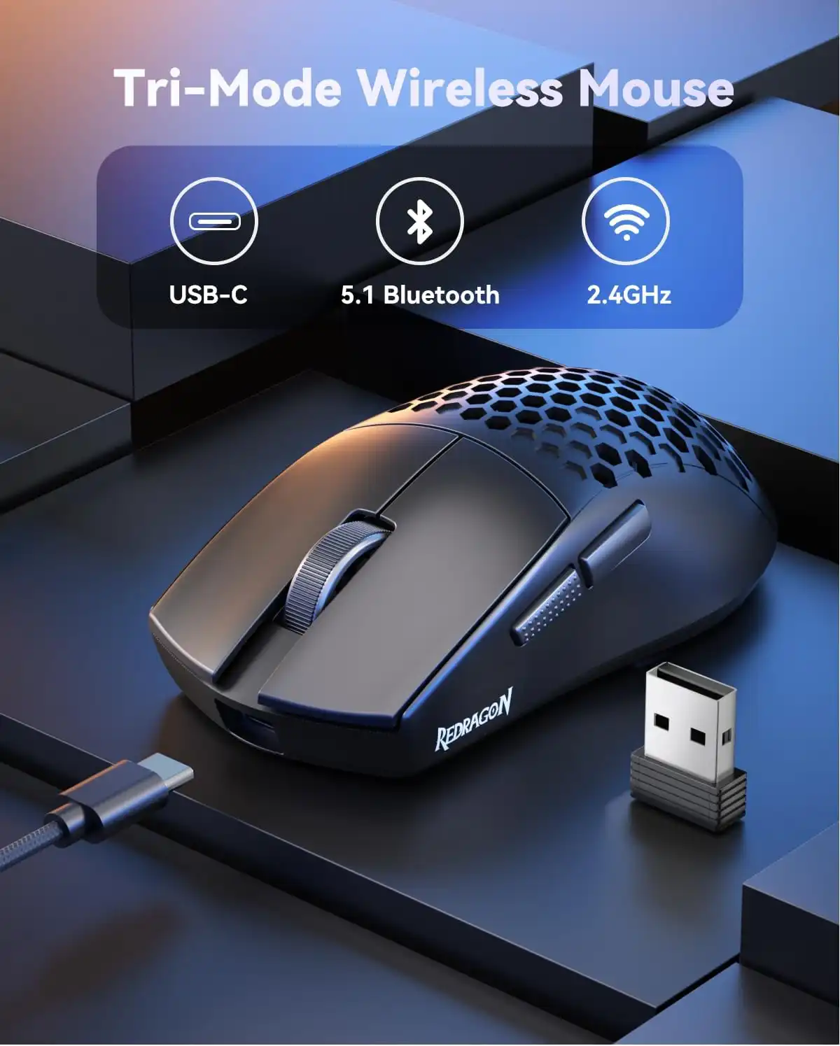 Redragon Best Wireless Gaming Mouse Feature