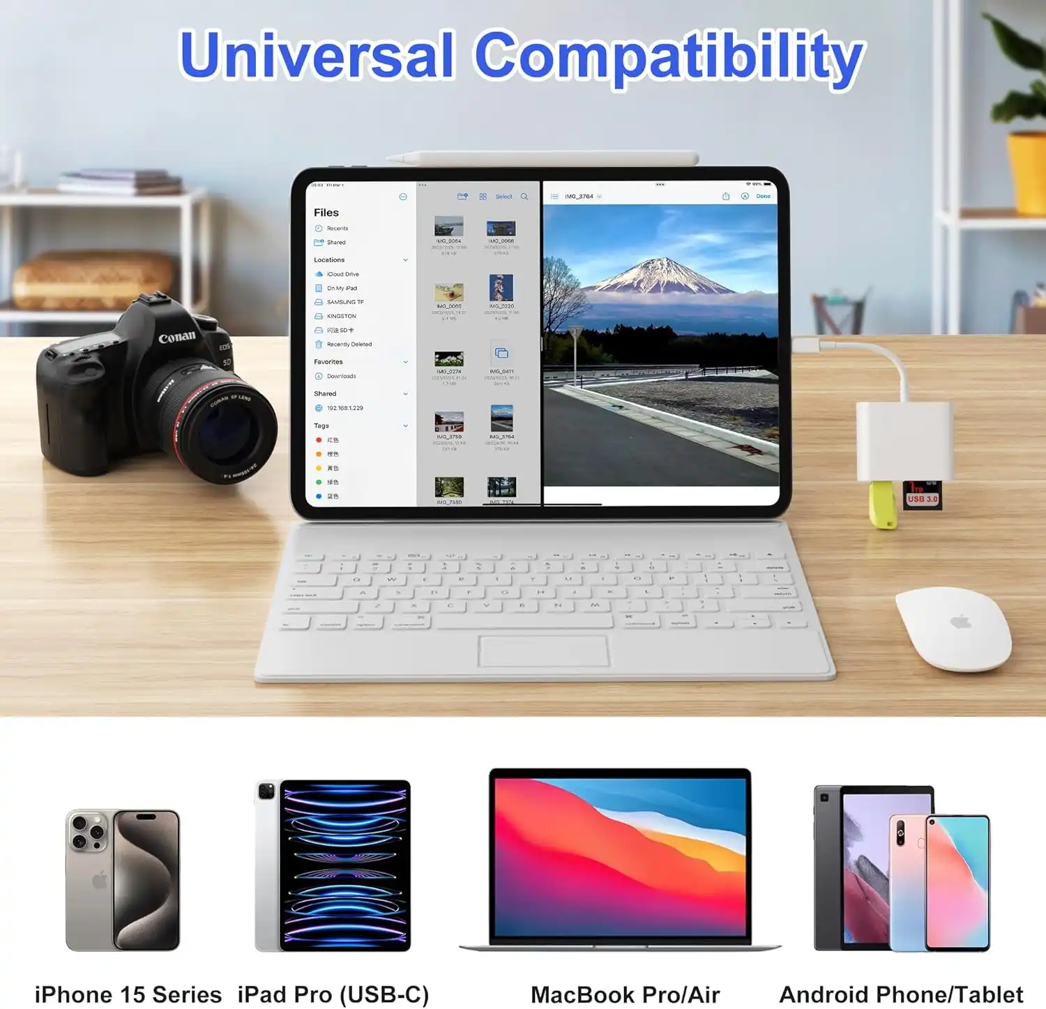 Szhaiyijin SD Card Reader for Iphone Feature