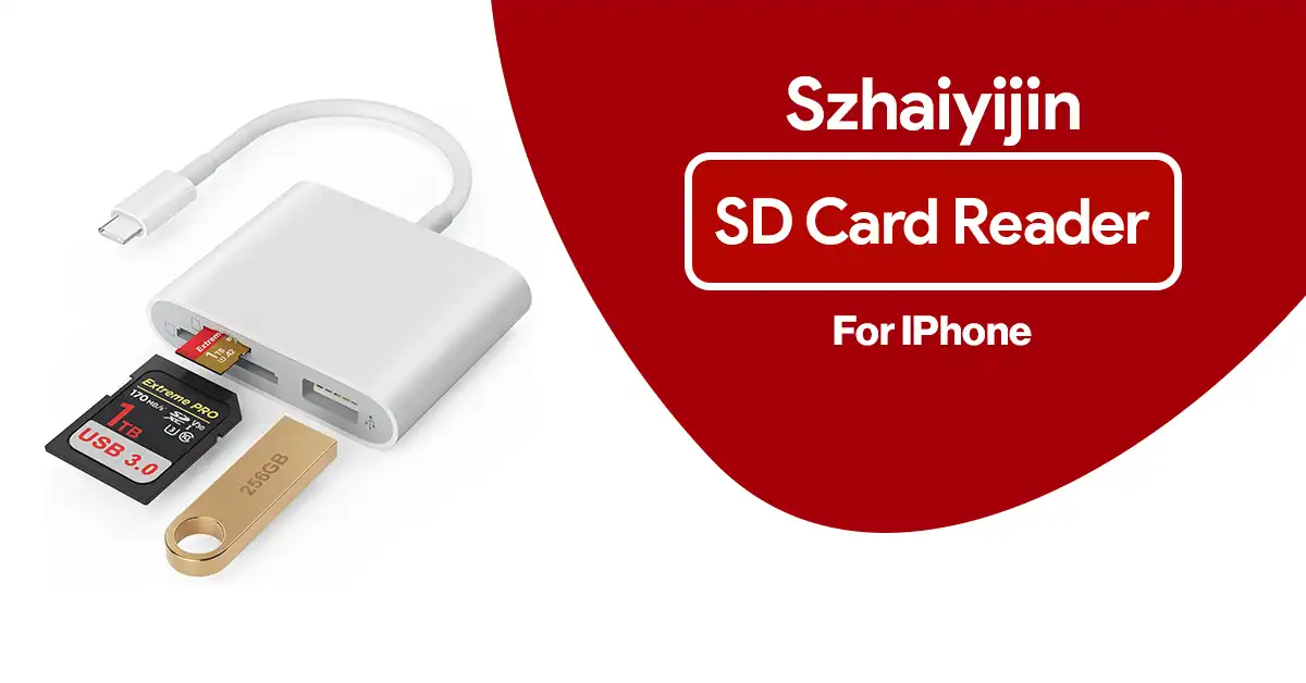 Szhaiyijin SD Card Reader for Iphone
