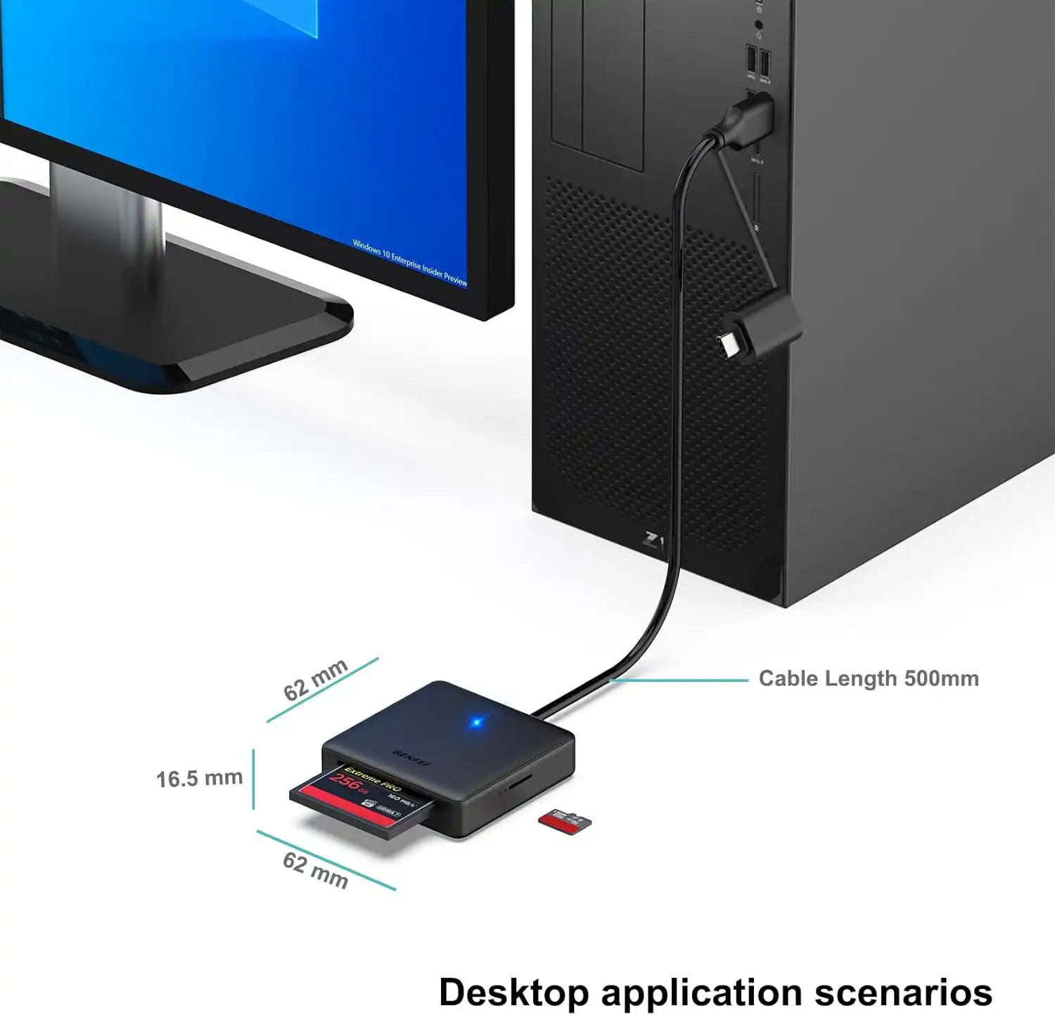 how to use benfei sd card reader on iphone