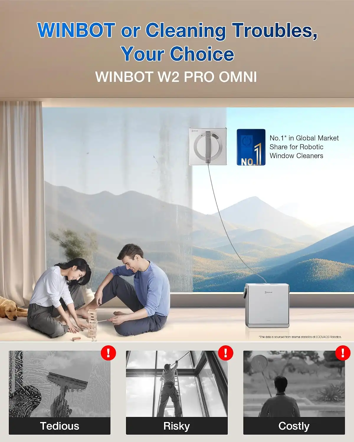 ECOVACS WINBOT W2 PRO OMNI Price