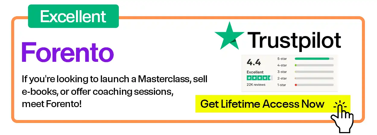 Forento trustpilot Ratings