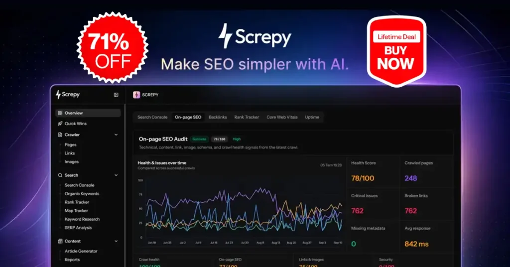 Screpy Lifetime Deal Review