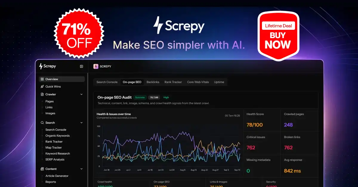 Screpy Lifetime Deal Review