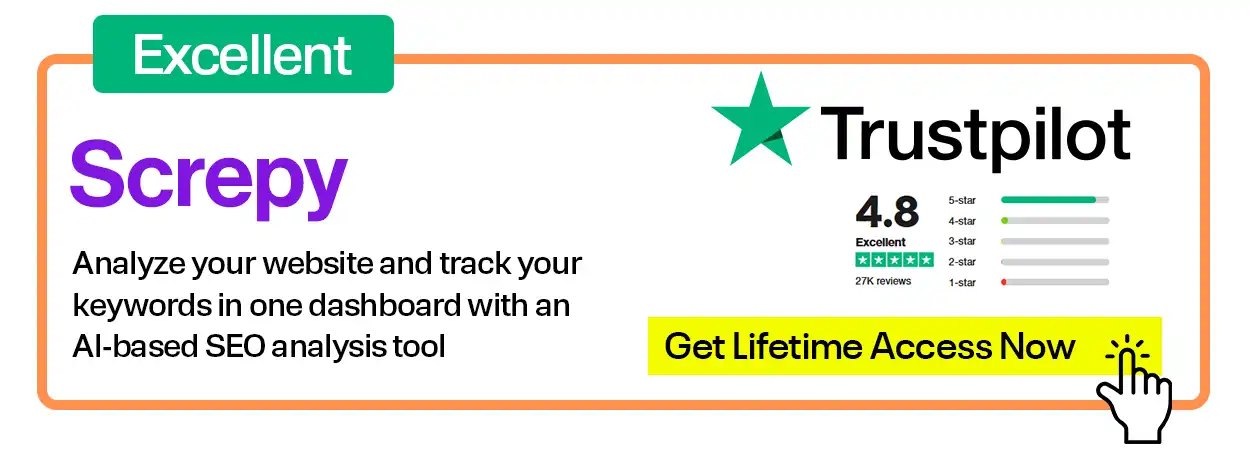 Screpy Trustpilot Ratings